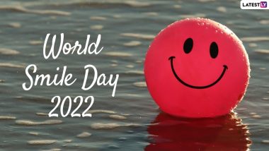 World Smile Day 2022 Quotes & Images: Positive Sayings, Greetings, HD Wallpapers, Thoughts and Messages To Bring a Big Grin on Your Loved Ones' Faces